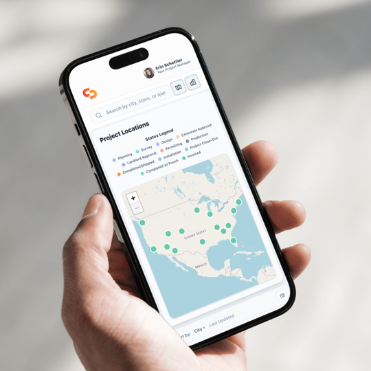 Silicon Signs Customer Portal on Phone